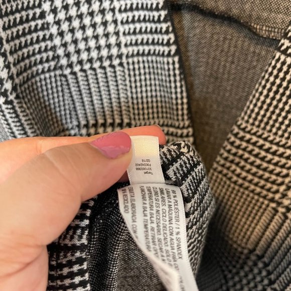 Wild Fable Plaid Hounds tooth Strappy Mini Dress - Large - Picture 11 of 11